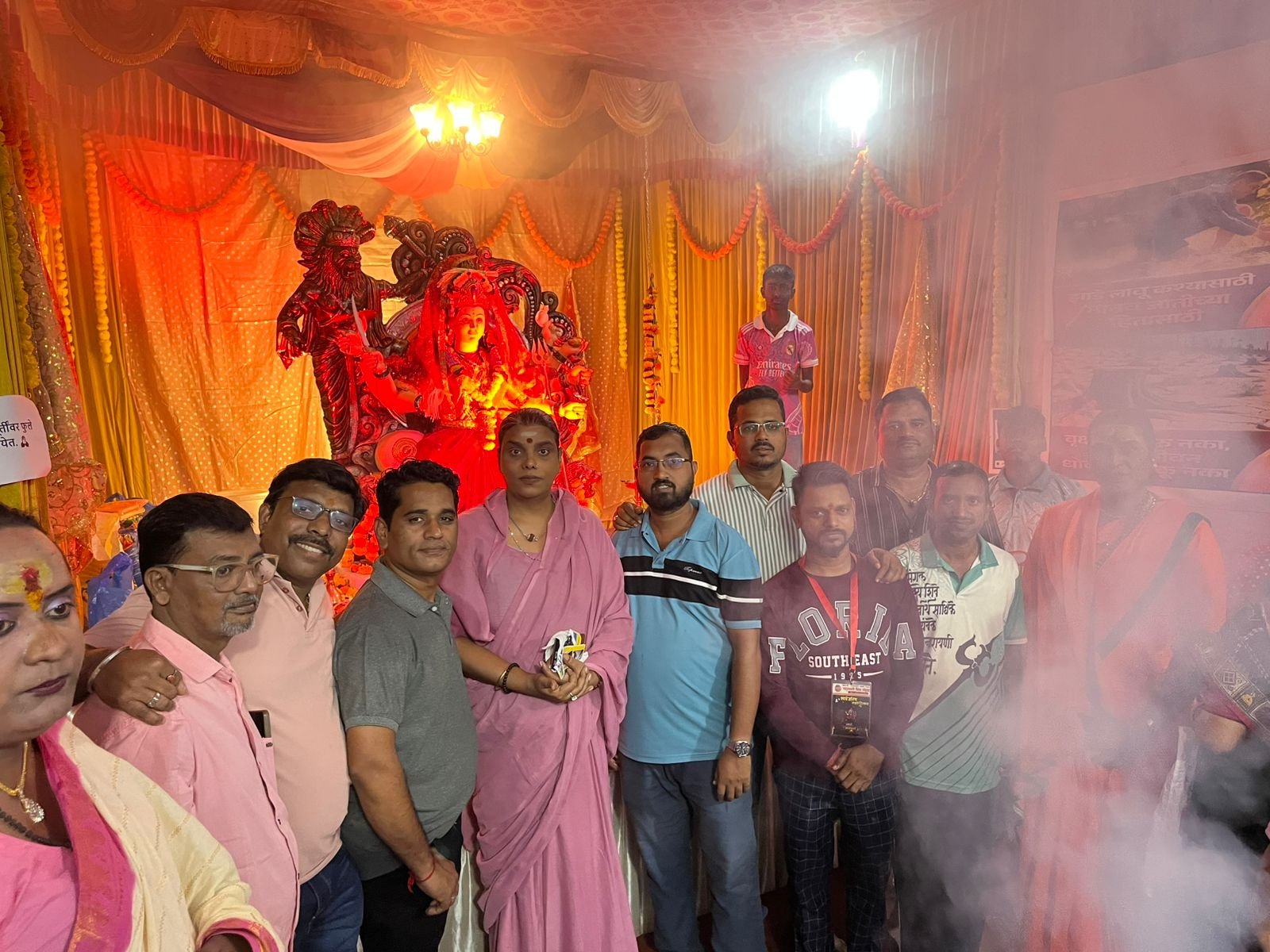 गौरीताई सावंत यांची  स्नेहभेट : नवरात्री मंडळ २०२५
